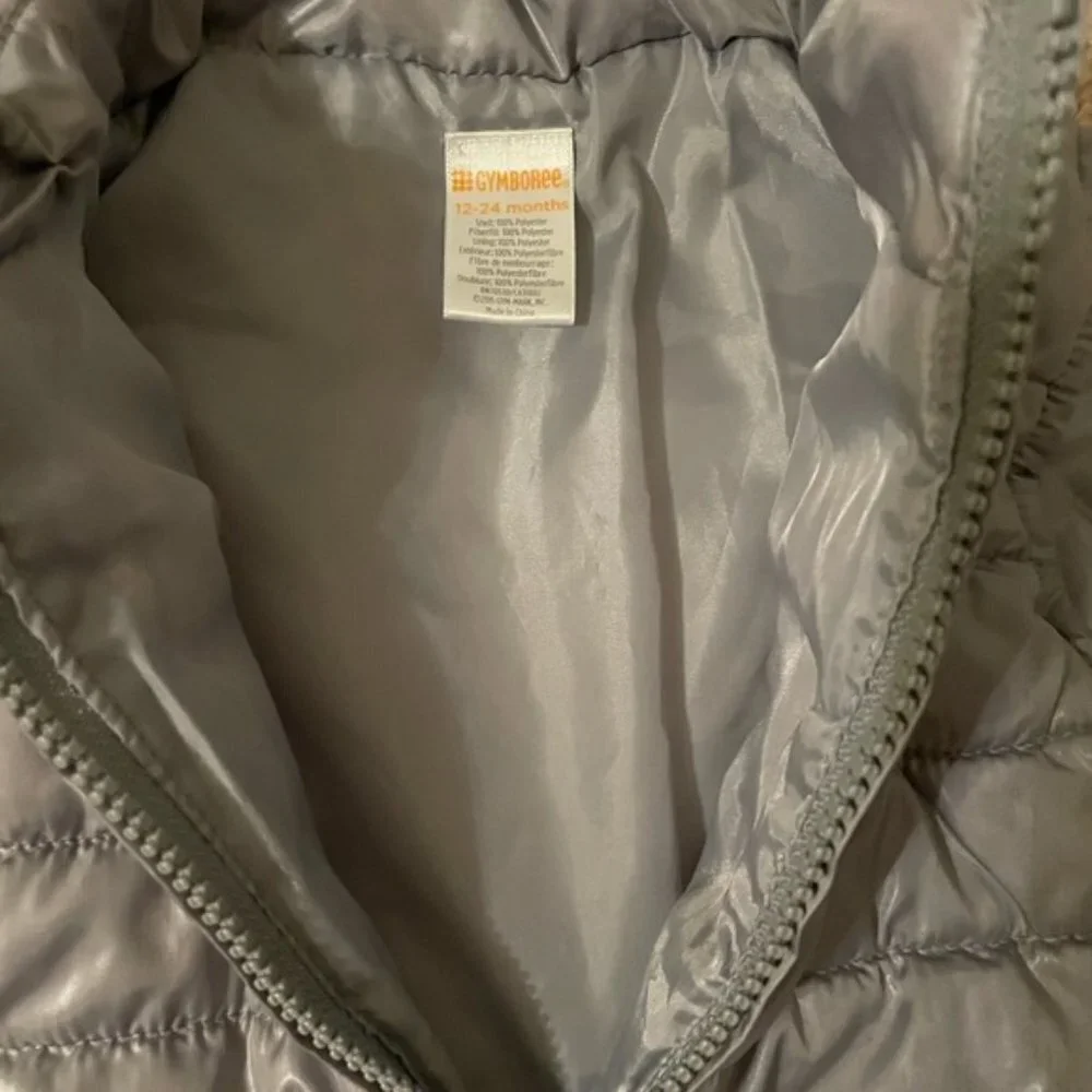 Toddler Gymboree-Puffer Vest- Size 12-24 months